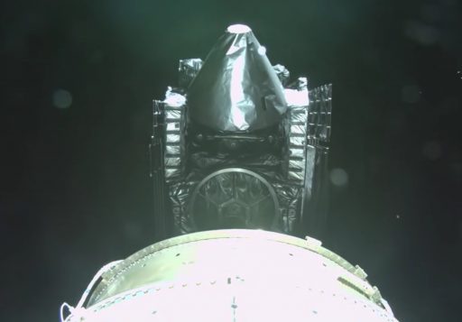 MUOS 5 Separation (Main Engine Visible) - Credit: United Launch Alliance