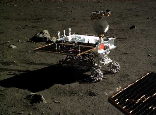 Yutu (Jade Rabbit) Rover - Image: National Astronomical Observatories of China