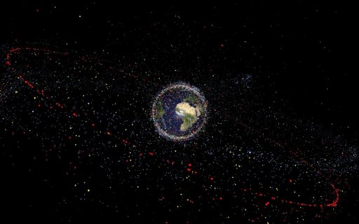 Space Debris Distribution - Image: ESA