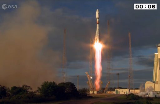 Photo: ESA/Arianespace Webcast