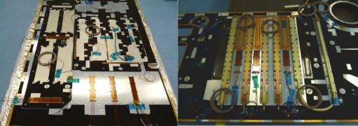 Thermal Control System Components on Satellite Panels - Photos: Thales Alenia