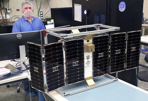 CYGNSS Satellite during Testing - Photo: NASA