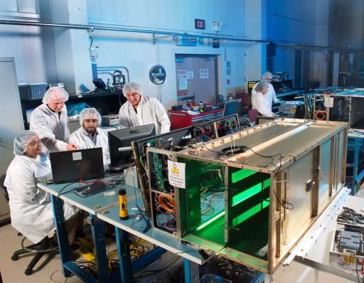 SAFFIRE Experiment Hardware (SAFFIRE II in foreground, I in background) - Photo: NASA
