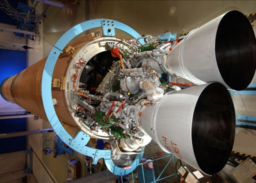 Atlas V's Business End with RD-180 Engine - Photo: NASA