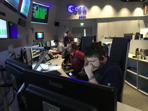 Simulations at the European Space Operations Center - Photo: ESA
