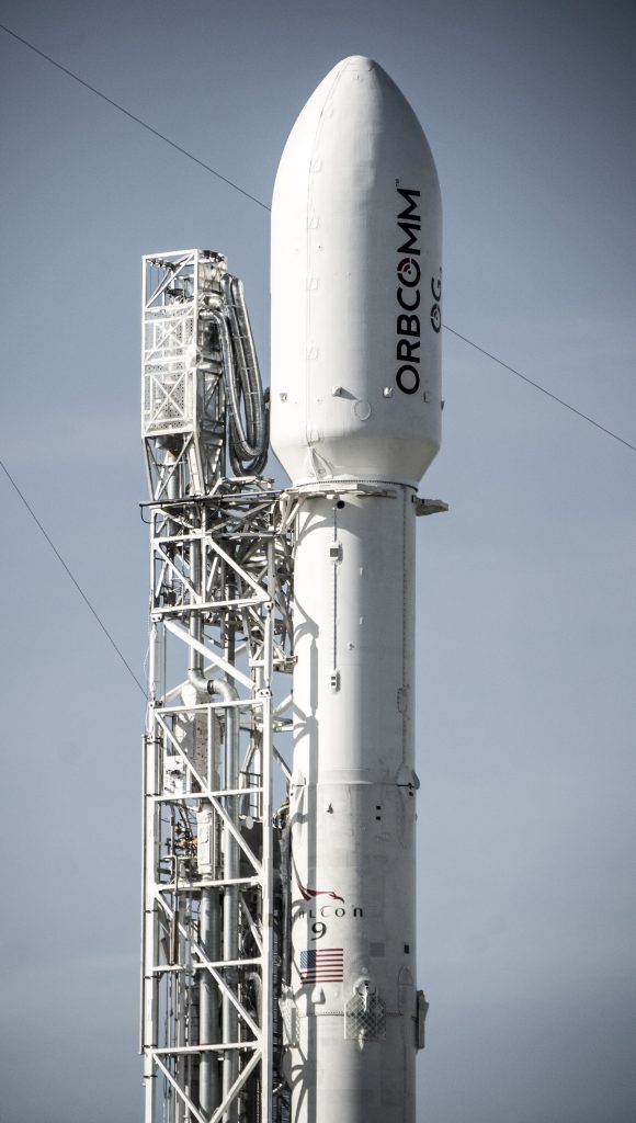 Second Stage & Fairing Close-Up - Photo: SpaceX