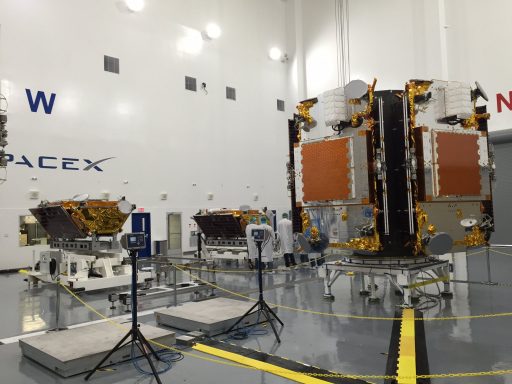 Iridium-NEXT Satellites in final pre-launch processing - Photo: Iridium