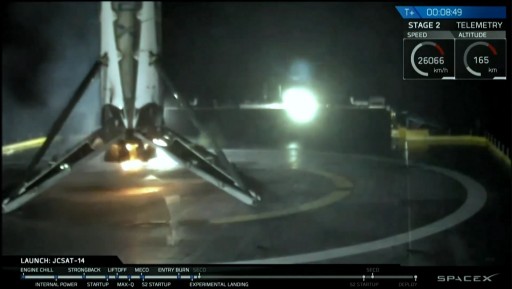 Photo: SpaceX Webcast