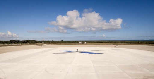 SpaceX Landing Zone 1 - Credit: SpaceX