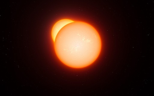 Eclipsing Binary System - Image: ESO/L. Calçada