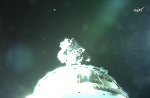 GOES-R separates from the Centaur Upper Stage - Photo: NASA TV