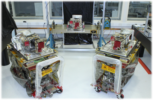 EXIS Units for GOES-R, S, T - Photo: LASP