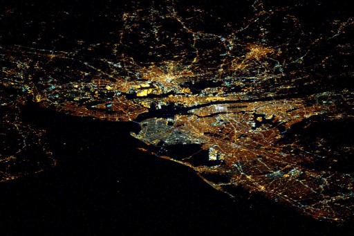 New York seen from ISS - Photo: NASA