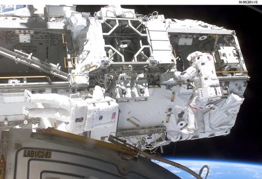 ISS Mobile Transporter during Installation - Photo: NASA