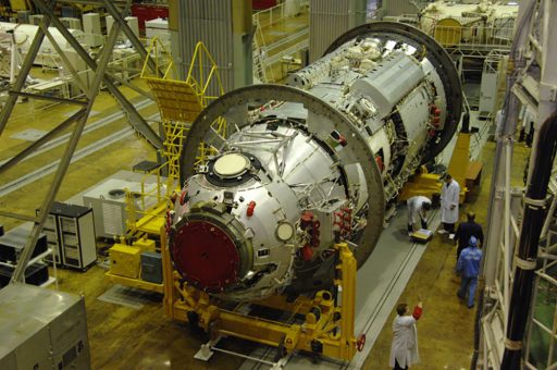 MLM during Processing - Photo: Roscosmos
