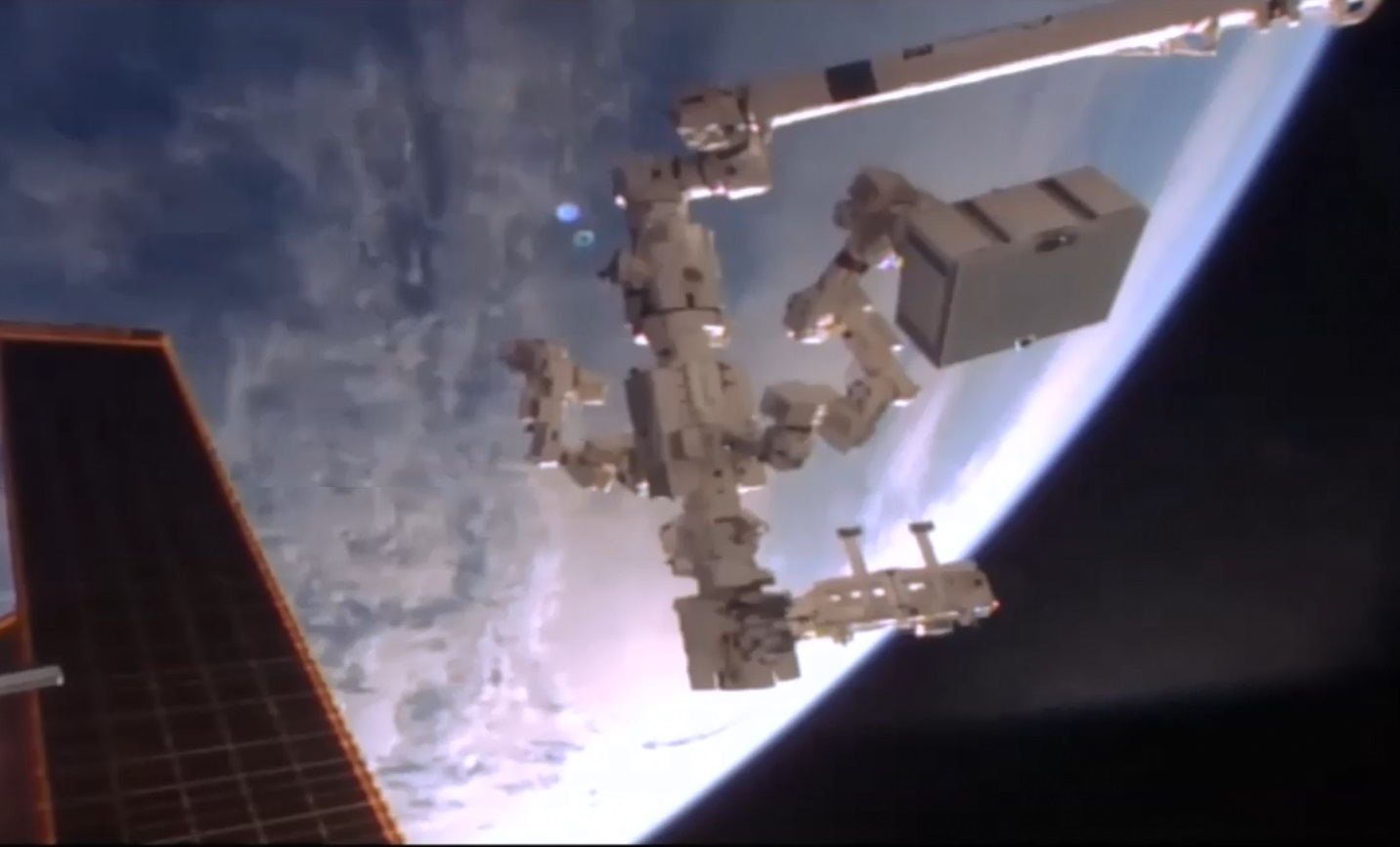 Iss Robots Work Overtime Replacing First Batch Of Batteries Ahead Of Friday Spacewalk