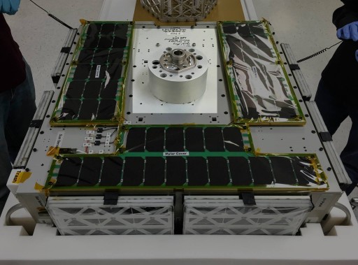AggieSat4 Packaged for Launch - Photo: Texas A&M