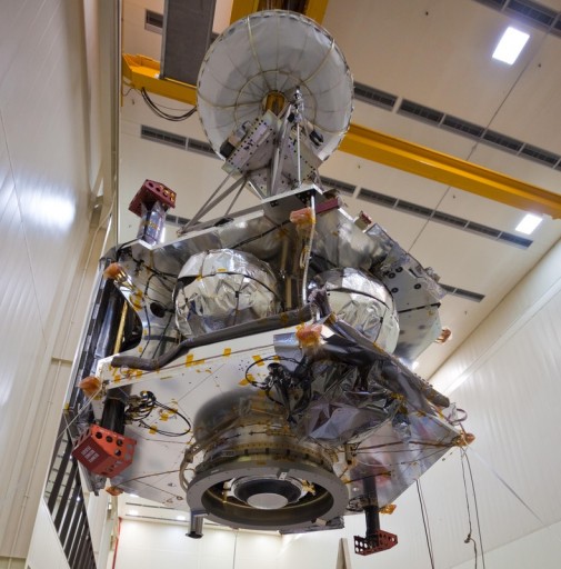 A look at Juno's business end - Photo: NASA/JPL