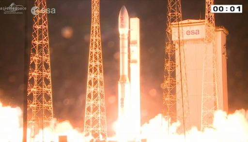 Photo: Arianespace/ESA Webcast