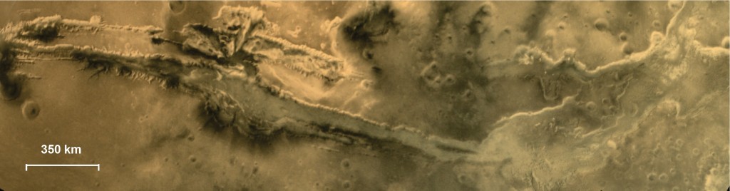 Mosaic of Valles Marineris - Image: Indian Space Research Organization