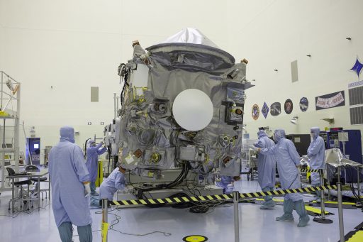 OSIRIS-REx during final processing for launch - Photo: NASA