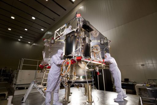OSIRIS-REx Mechanical Structure - Photo: Lockheed Martin