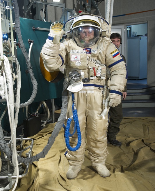 Russia's Orlan Space Suit - Photo: Gagarin Cosmonaut Training Center
