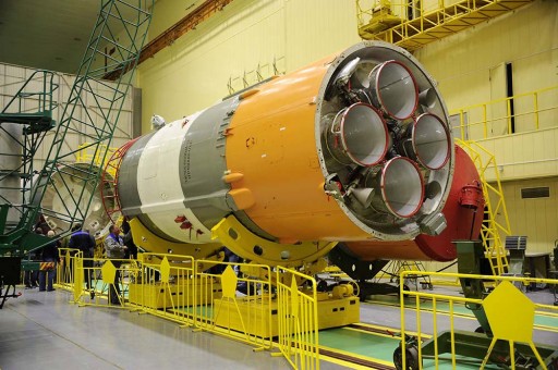 Business end of the Block I 3rd Stage - Photo: Roscosmos