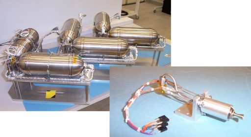 Butane Prop Modules & Resistojet Thruster - Photos. SSTL
