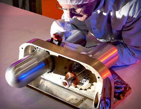 TIRS Cryocooler - Photo: NASA Goddard / Ball Aerospace