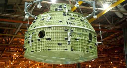 Orion Crew Module Pressure Vessel - Photo: NASA/LM