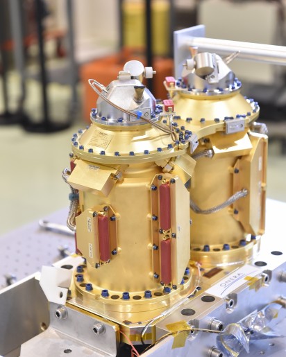 SAGE Payload Canisters - Photo: CNES