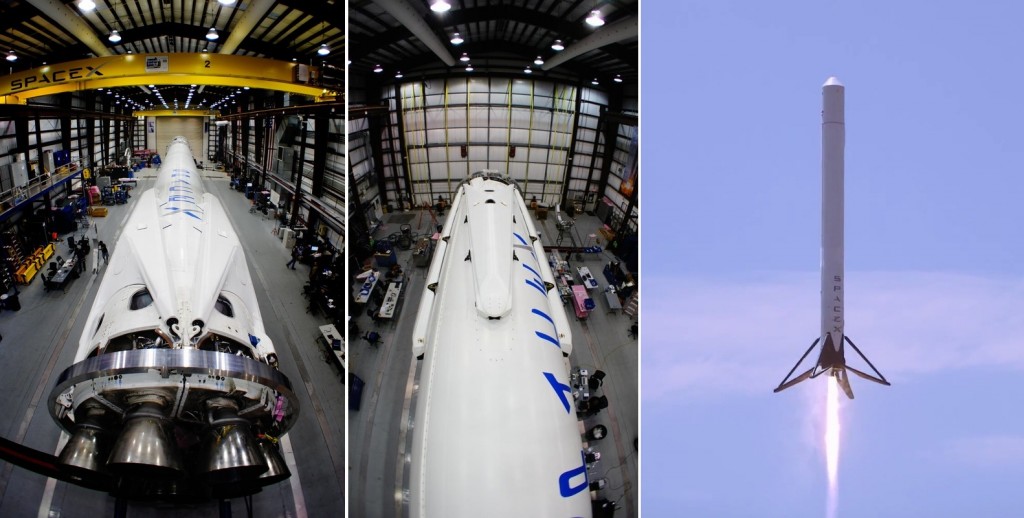 Falcon 9 Landing Legs - Photos: SpaceX