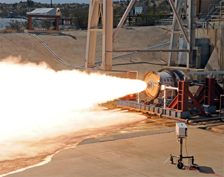 LEO-7 Test - Photo: Aerojet Rocketdyne