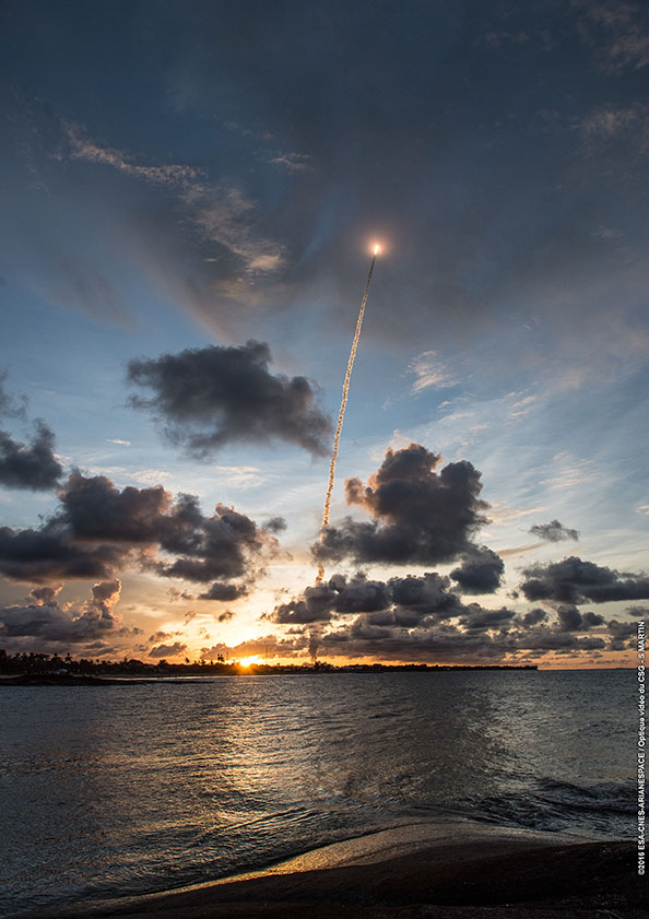 Photo: Arianespace/ESA/CNES/Photo Video du CSG