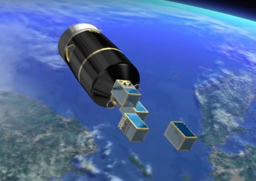 SkySat Separation - Photo: Arianespace Webcast