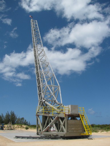 Super Strypi Rail Launcher - Photo: Hawaii Spaceflight Lab