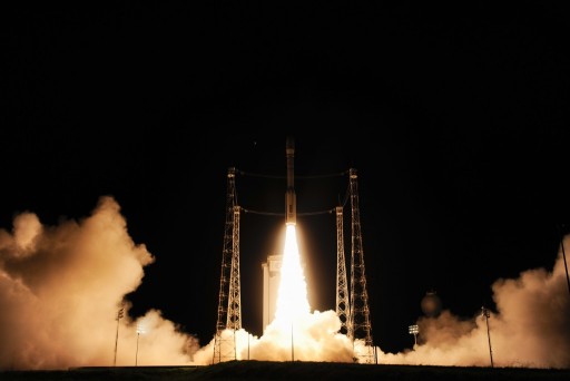 LISA Pathfinder launches atop Vega - Credit: ESA