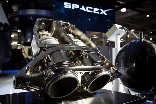 SuperDraco Engine Cluster - Photo: SpaceX