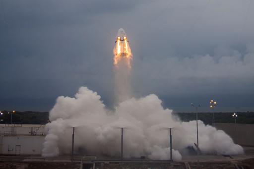 Dragon Pad Abort Test - Photo: SpaceX