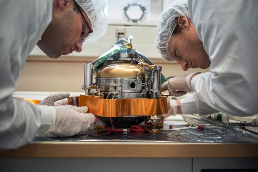 SEIS Instrument during Assembly - Photo: CNES