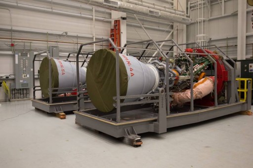 RD-181 Engines arrive for Integration with Antares - Photo: NASA