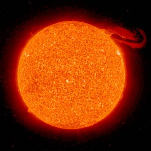 Solar Prominence captured by STEREO-A in 2008 - Photo: NASA