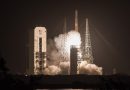 Midnight Hour Blastoff for Delta IV Rocket with two Orbital Patrol Satellites