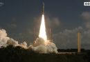 Ariane 5 rumbles off from South America with Quadruplet of Galileo Satellites