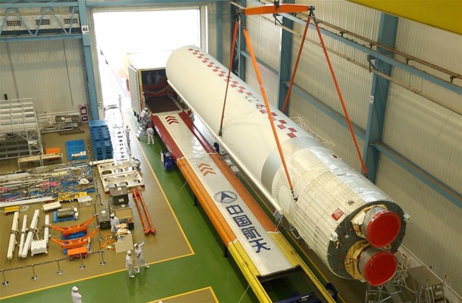 China’s new Heavy-Lift Rocket rolls to Hainan Island Launch Pad for ...