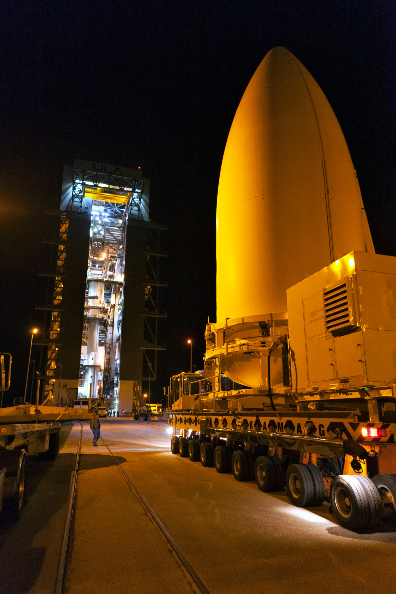 Photos: GOES-S Weather Satellite Takes its Spot atop Atlas V Rocket ...