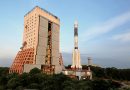 Photos: India’s GSLV Rocket rolls out for INSAT-3DR Launch