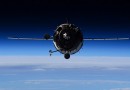 Soyuz TMA-17M Undocks from ISS to set sail for Nighttime Return of three Crew Members
