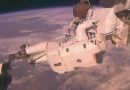 ISS Spacewalkers install new external HD Cameras, retract Thermal Radiator